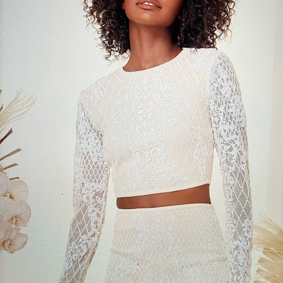 LULUS 2 PIECE DRESS - Picture 2 of 10